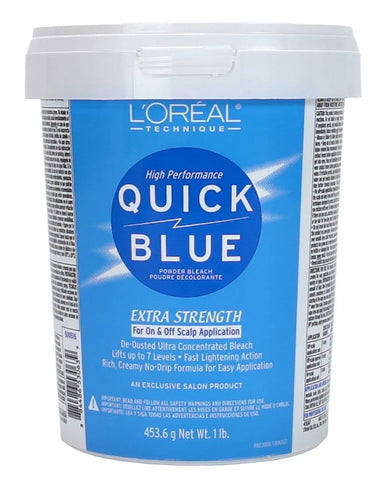 L’Oréal Quick Blue Powder Bleach – Extra Strength (1 lb) - ANNS BEAUTY SUPPLY